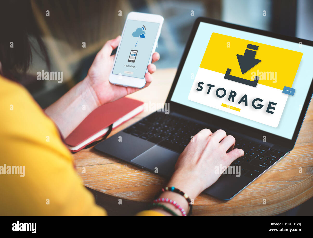 Data Backup Storage SYNC Digital Server Concept Stock Photo Alamy