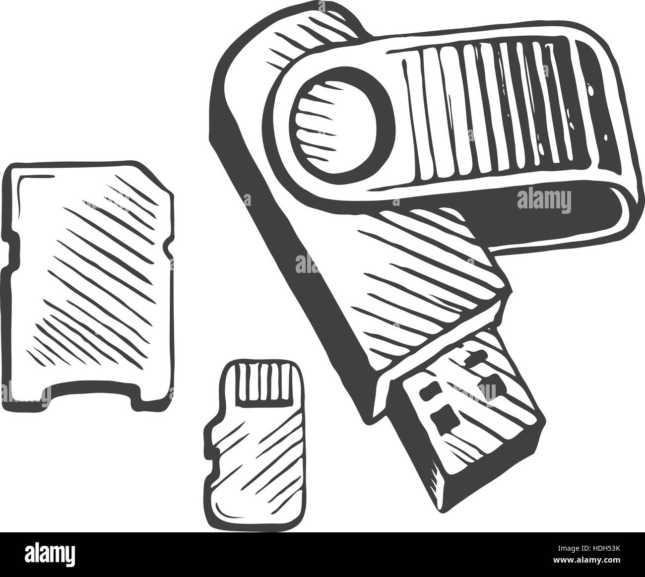 Usb flash drive drawing hires stock photography and images Alamy