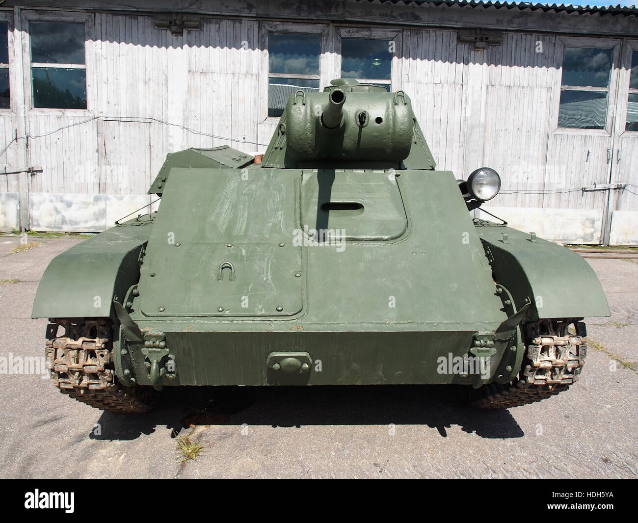 T-70 in the Kubinka Museum pic2 Stock Photo
