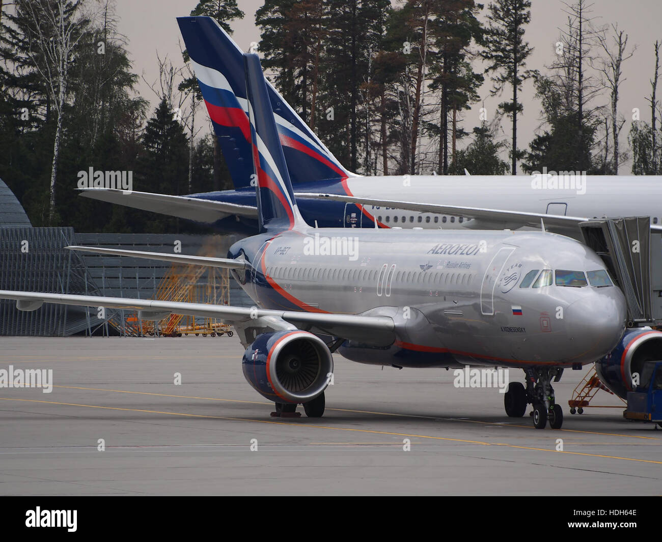 VP-BET (aircraft) at Sheremetyevo International Airport Stock Photo