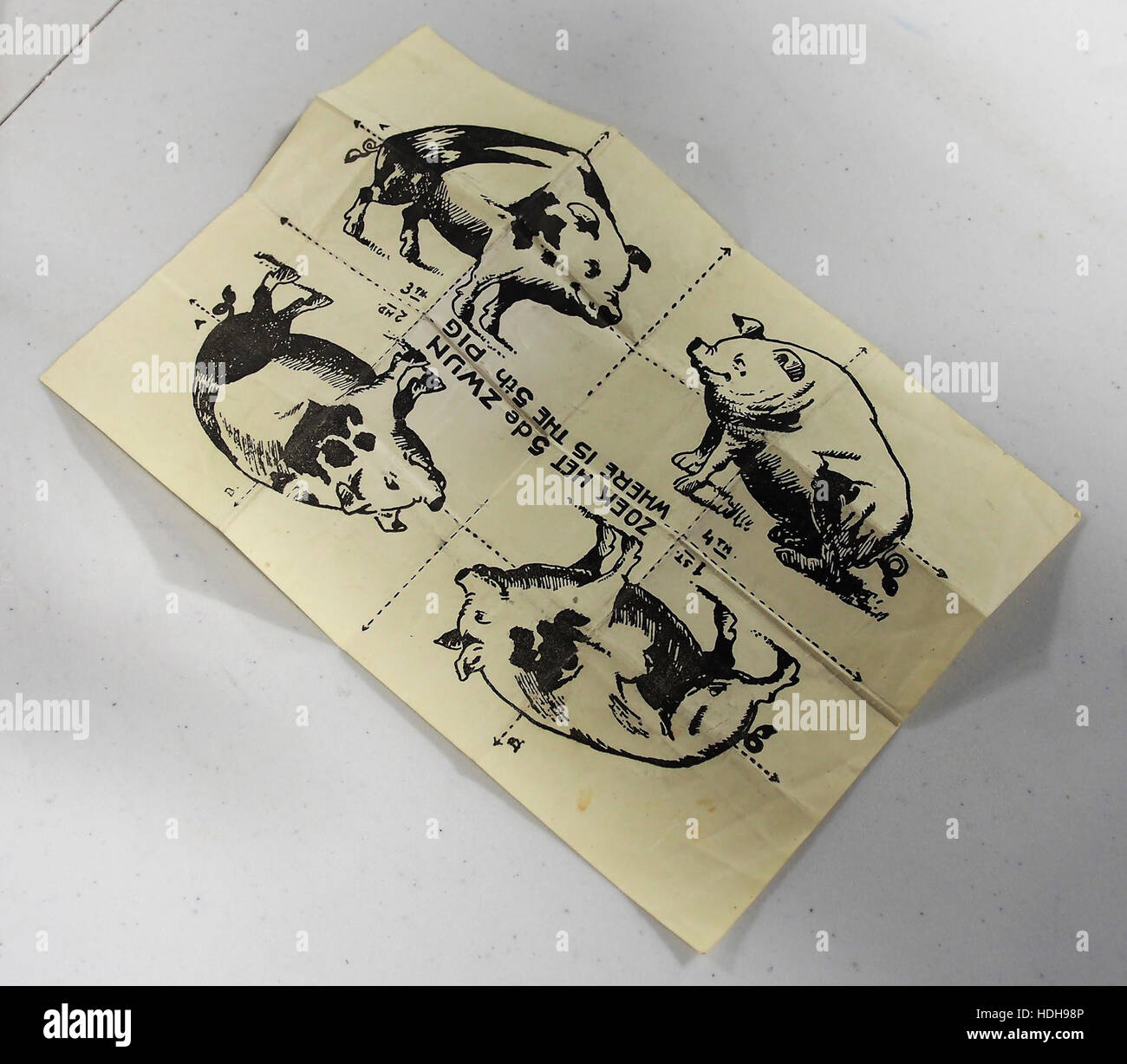 This image is from the popular riddle Where is the 5th pig? commonly ...