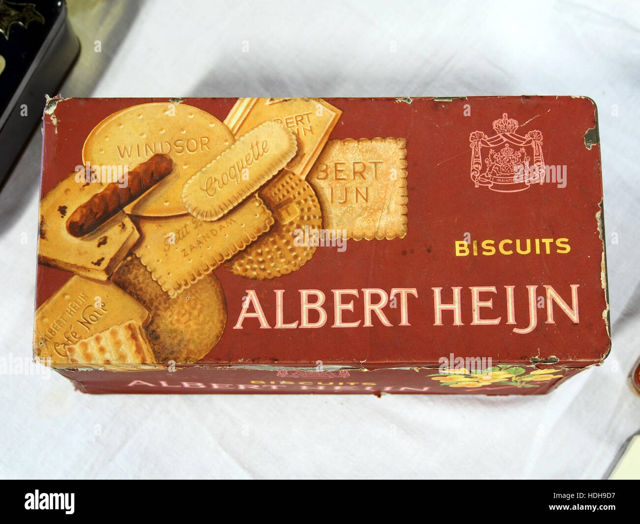Albert Heijn biscuits blik pic4 Stock Photo