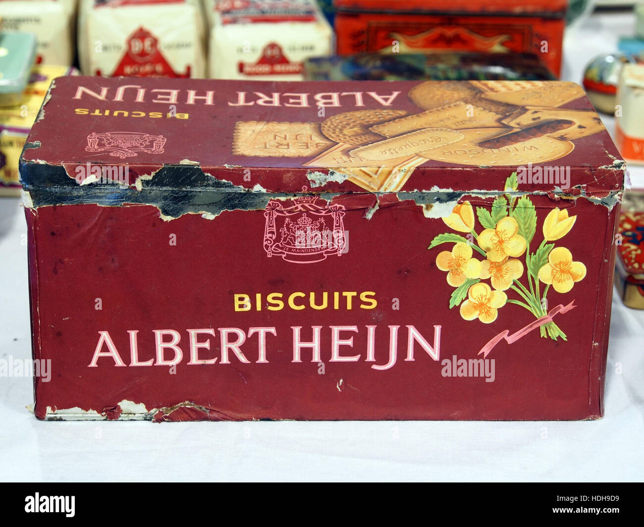 Albert Heijn biscuits blik pic7 Stock Photo