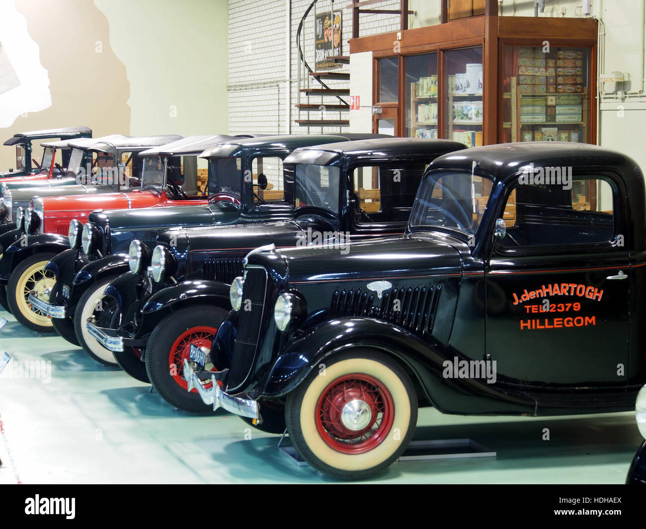 Interior of the Den Hartogh Ford Museum pic17 Stock Photo