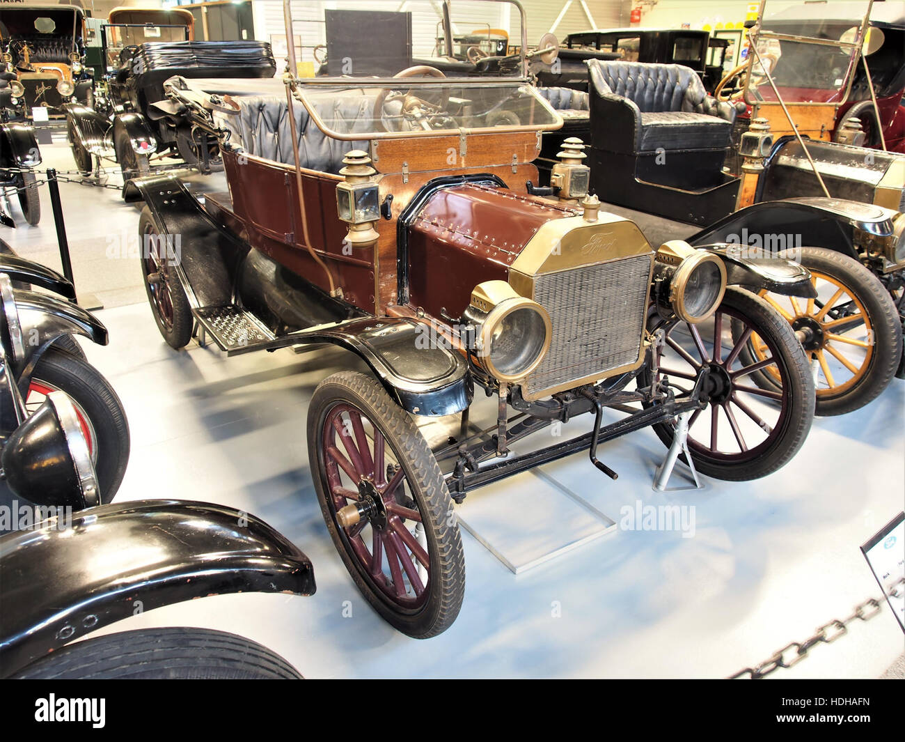 1912 Ford Torpedo Runabout, 4 cylinder, 24hp pic2 Stock Photo