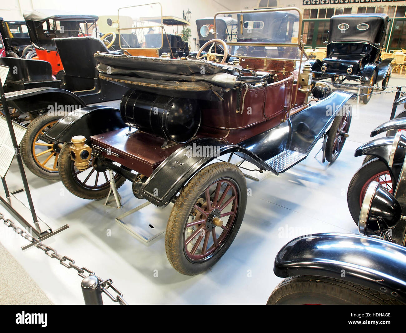 1912 Ford Torpedo Runabout, 4 cylinder, 24hp pic5 Stock Photo