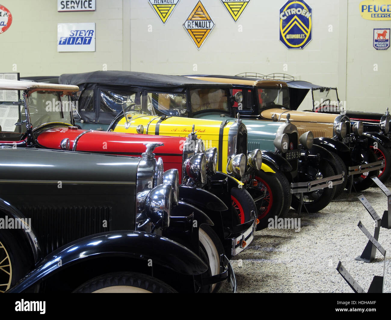 Interior of the Den Hartogh Ford Museum pic6 Stock Photo
