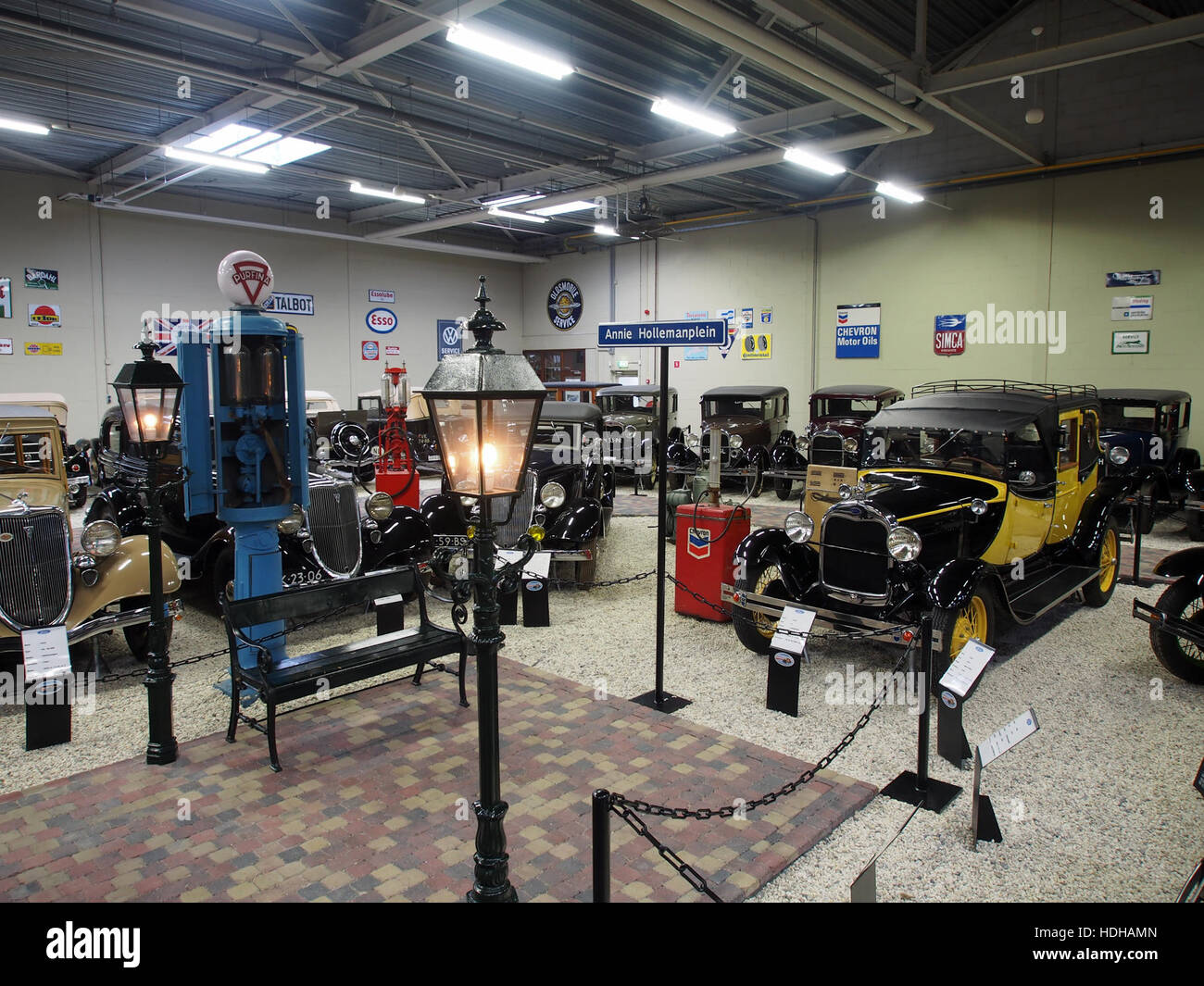 Interior of the Den Hartogh Ford Museum pic9 Stock Photo