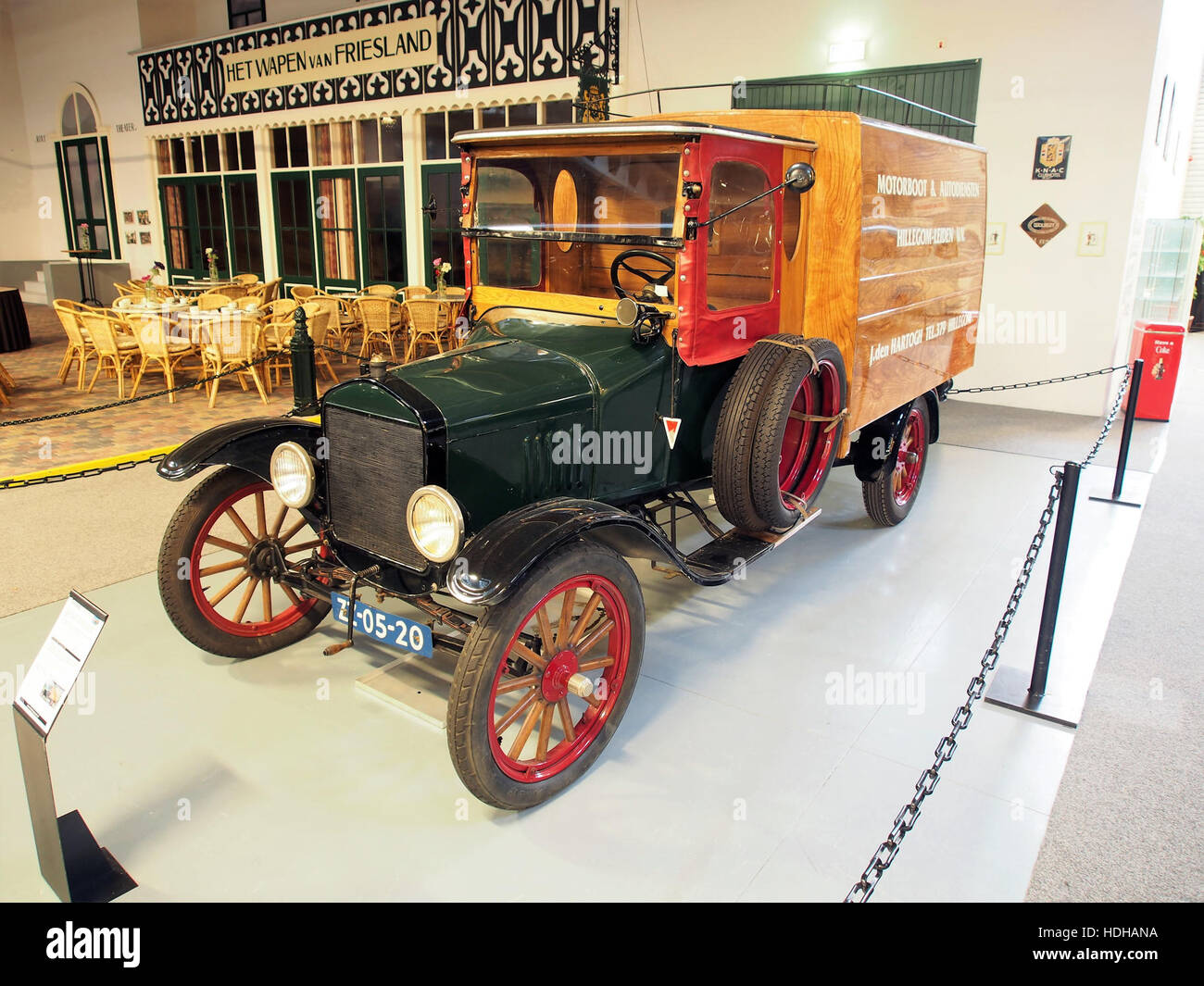 1920 Ford T truck, 4 cylinder in line, 15KW, 2900cc pic1 Stock Photo