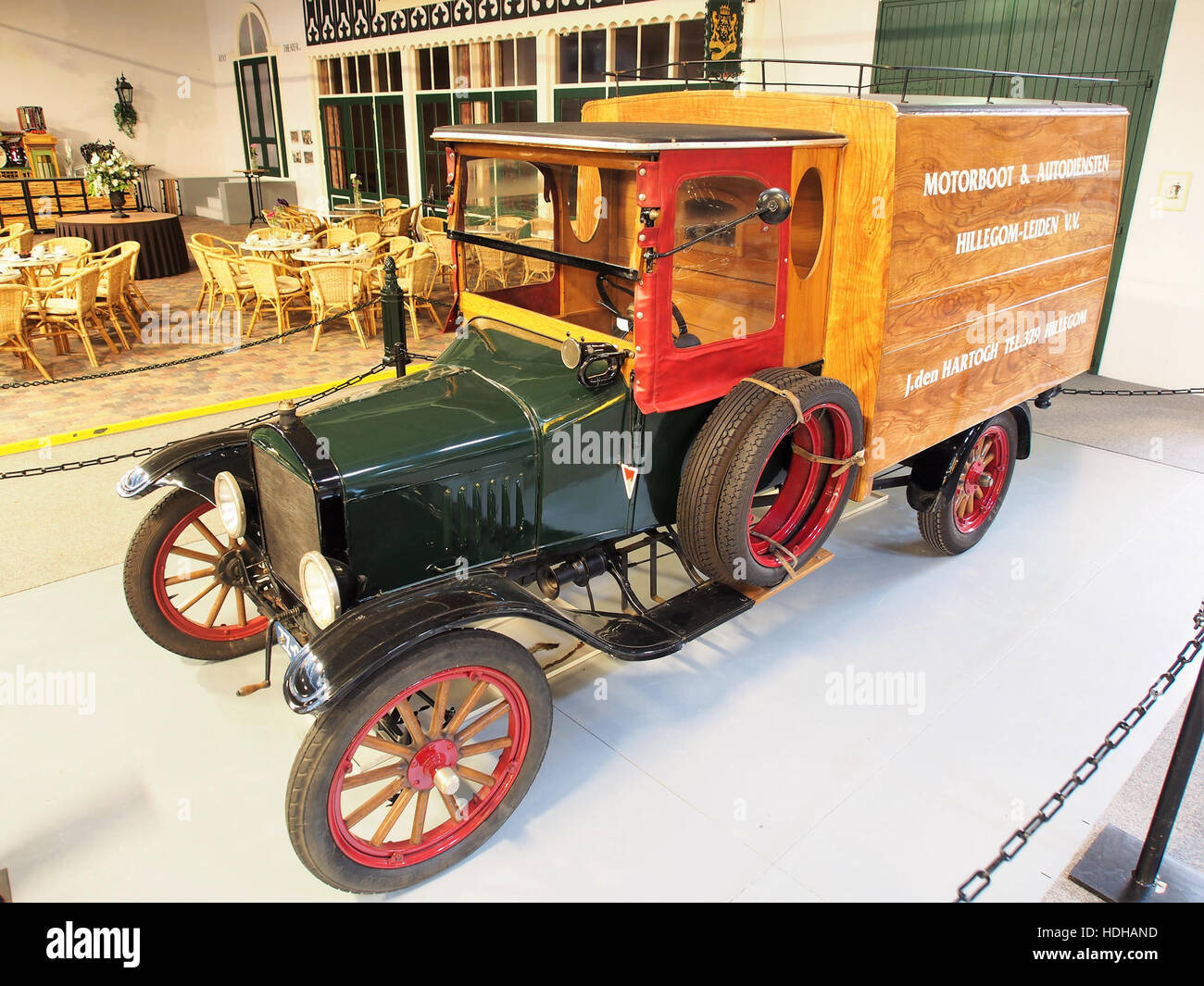 1920 Ford T truck, 4 cylinder in line, 15KW, 2900cc pic3 Stock Photo