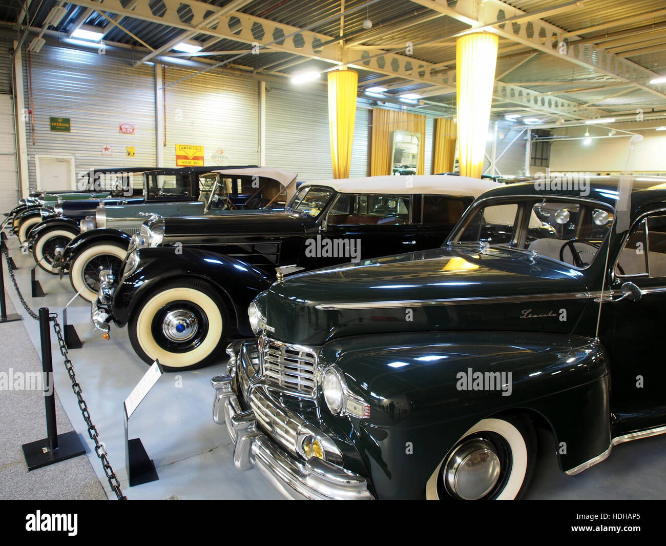 Interior of the Den Hartogh Ford Museum pic5 Stock Photo
