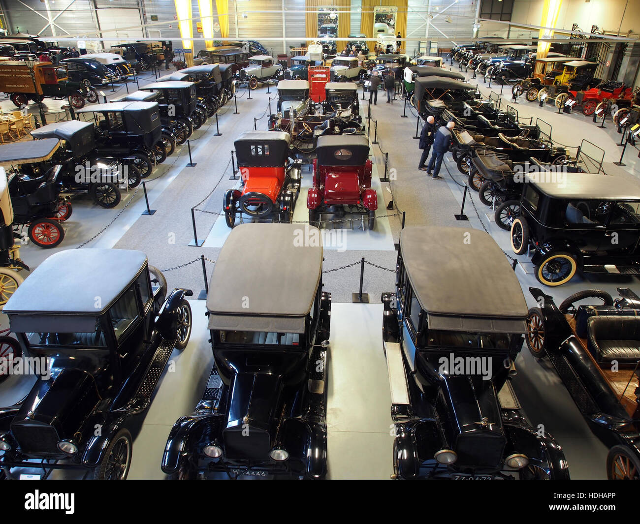 Interior of the Den Hartogh Ford Museum pic1 Stock Photo