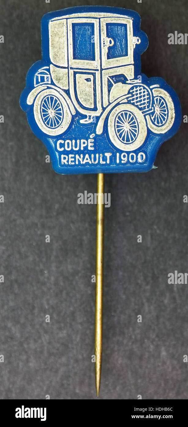 Coup%%C3%%A9 Renault 1900 speltje Stock Photo