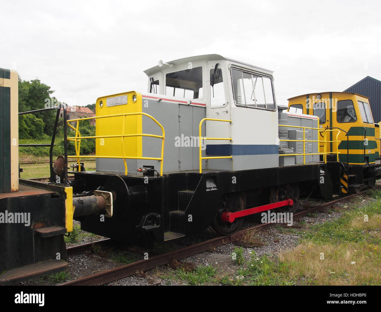 Hunslet locomotive at CFV3V pic3 Stock Photo