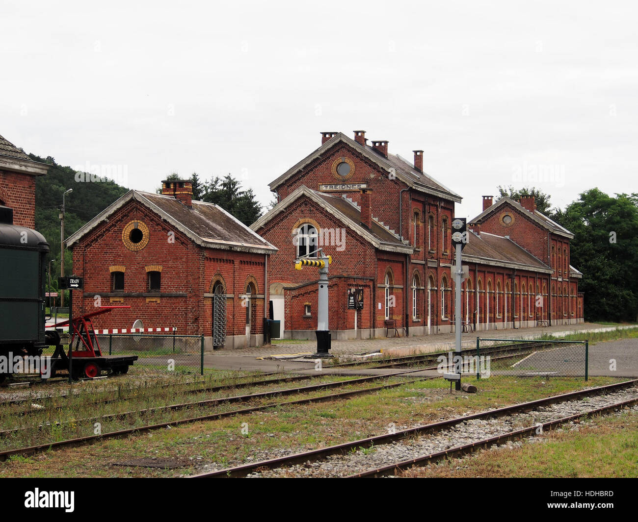 Station Treignes pic1 Stock Photo