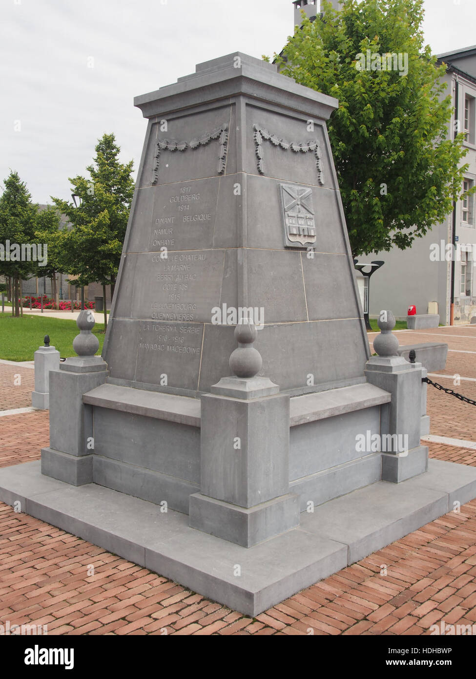 War monument at Givet pic3 Stock Photo