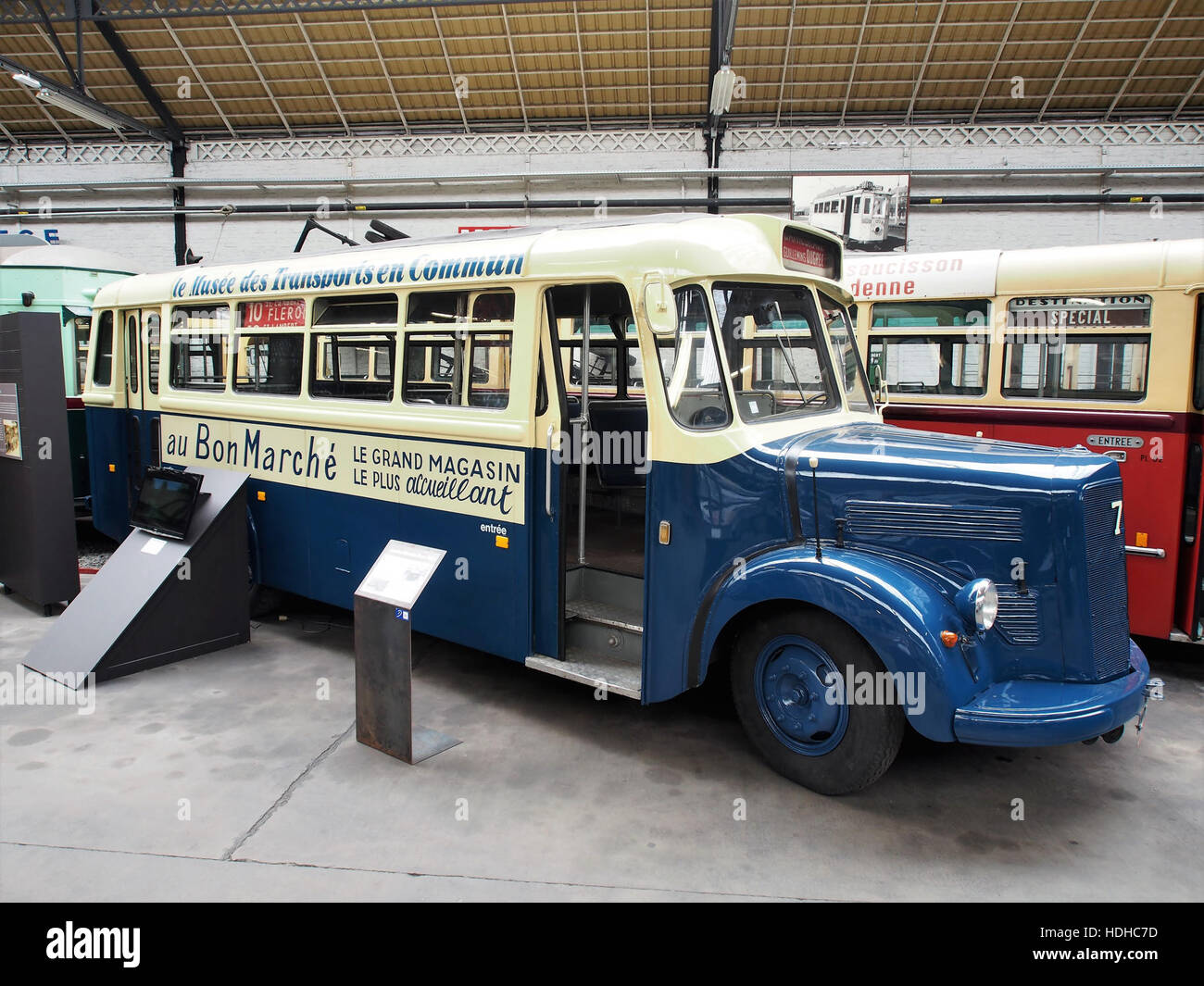 1952 Autobus 72 Mercedes (ch%%C3%%A2ssis) - Jonckheere (carrosserie), (TULE) pic2 Stock Photo
