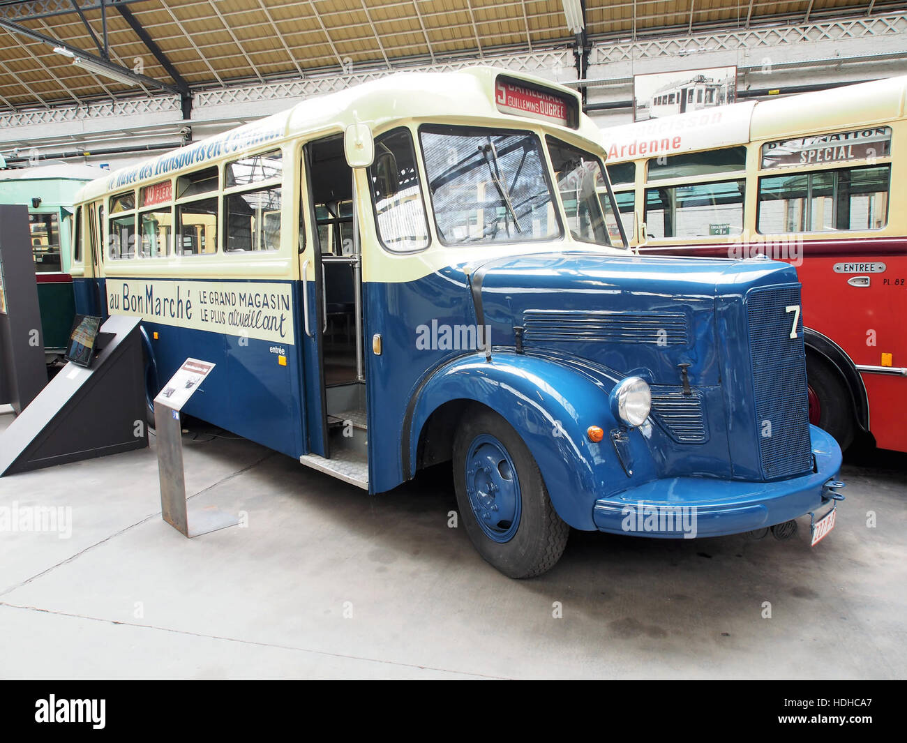 1952 Autobus 72 Mercedes ssis) - Jonckheere (carrosserie), (TULE) pic3 Stock Photo