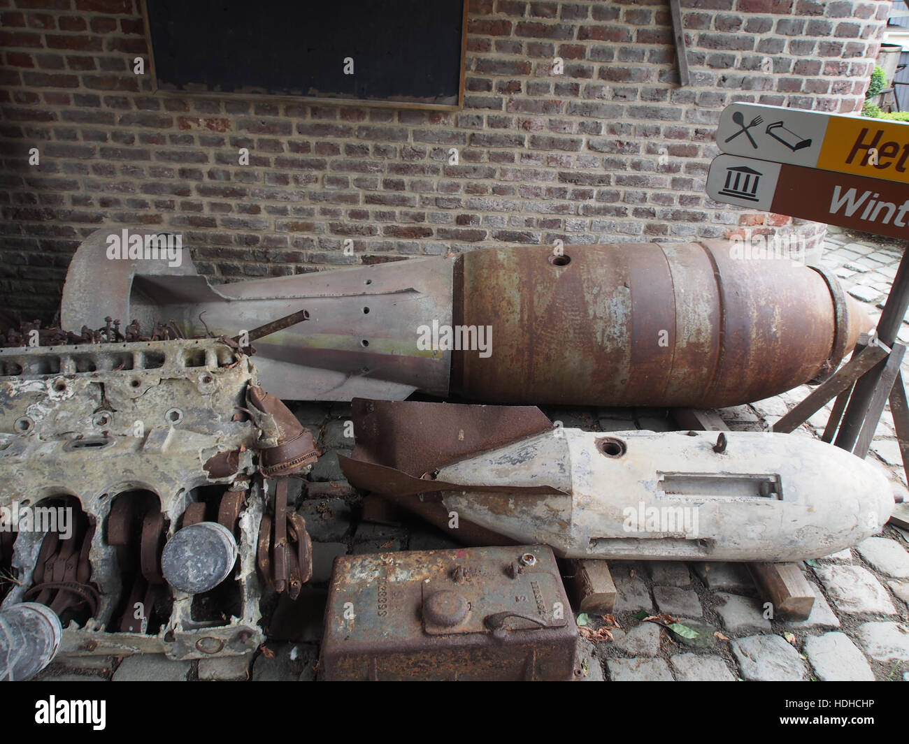 Museum Winter 1944 in Gingelom pic24 Stock Photo