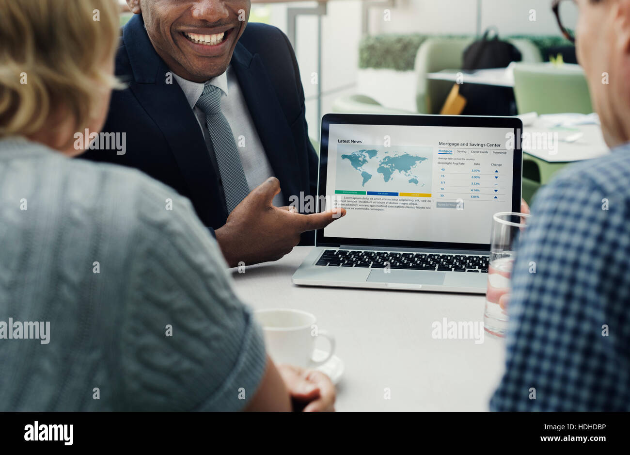 Business Discussion Talking Deal Concept Stock Photo - Alamy