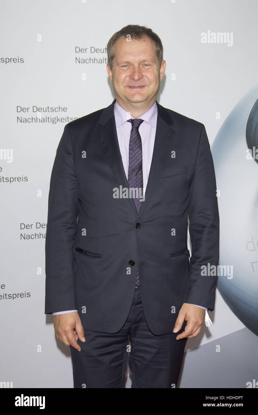 Celebrities attending the 'Deutscher Nachhaltigkeitspreis 2016' at Emporio Tower, Hamburg  Featuring: Jens Kerstan Where: Hamburg, Germany When: 07 Oct 2016 Stock Photo