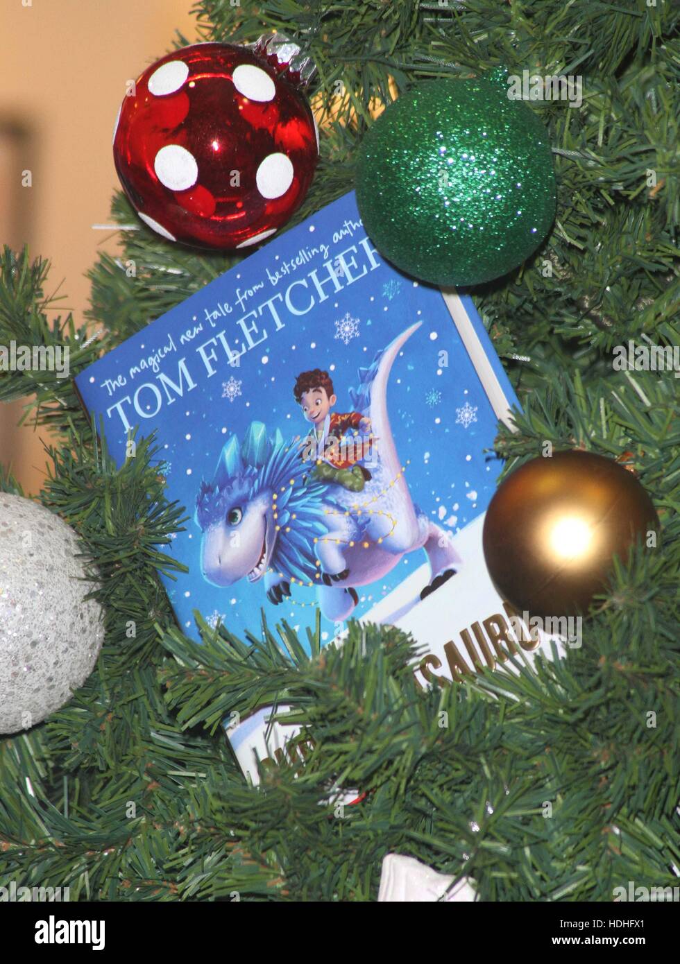 Tom Fletcher signs his new children's book 'The Christmasaurus' at a
