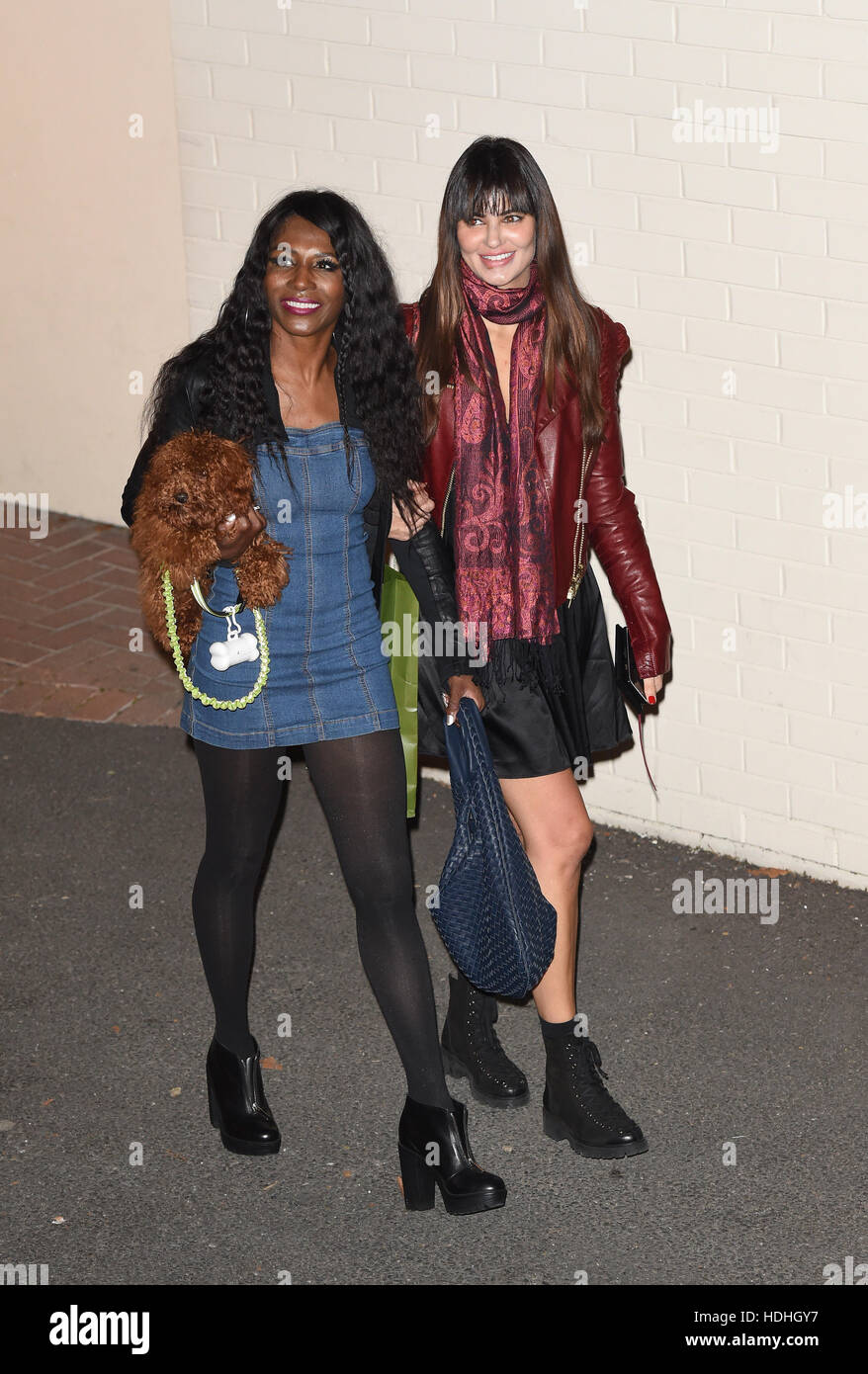 Sinetta Rorie Departures from 'The X Factor' live show studios Featuring: Sinetta ...