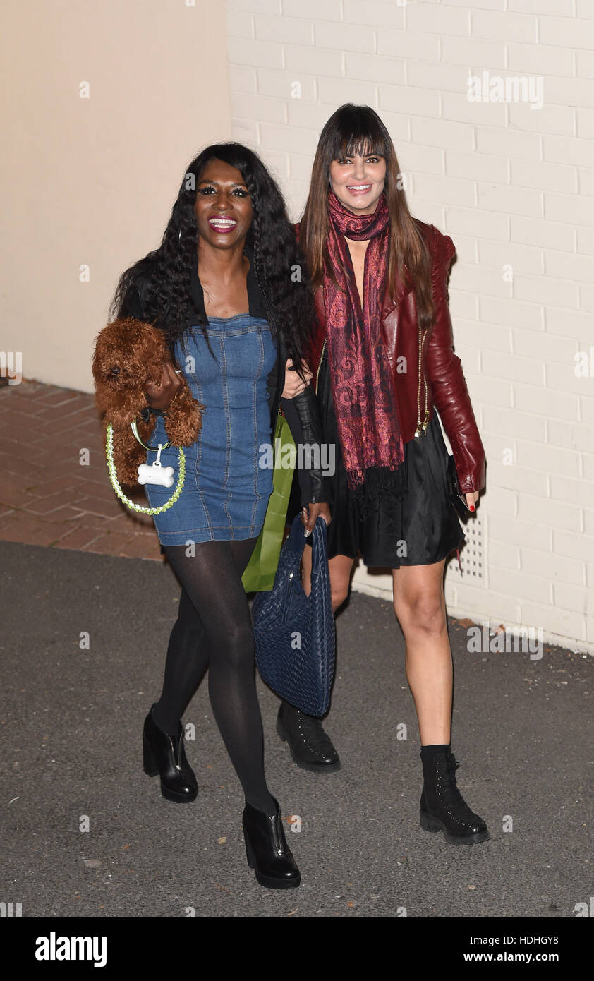 Sinetta Rorie Departures from 'The X Factor' live show studios Featuring: Sinetta ...