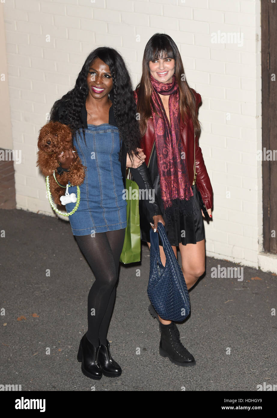 Sinetta Rorie Departures from 'The X Factor' live show studios Featuring: Sinetta ...