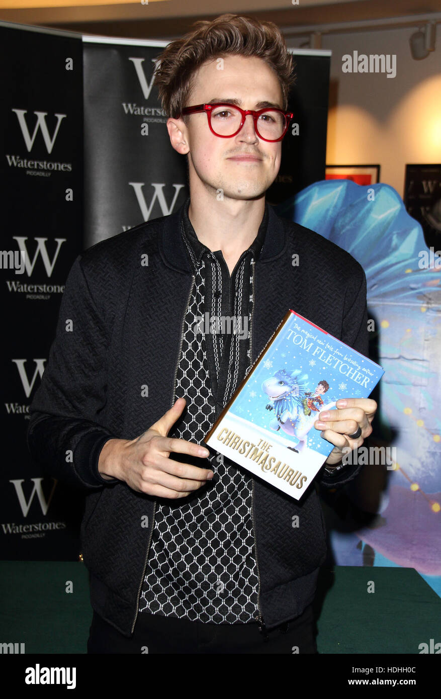 Tom Fletcher of McFly signs copies of his new children's book The
