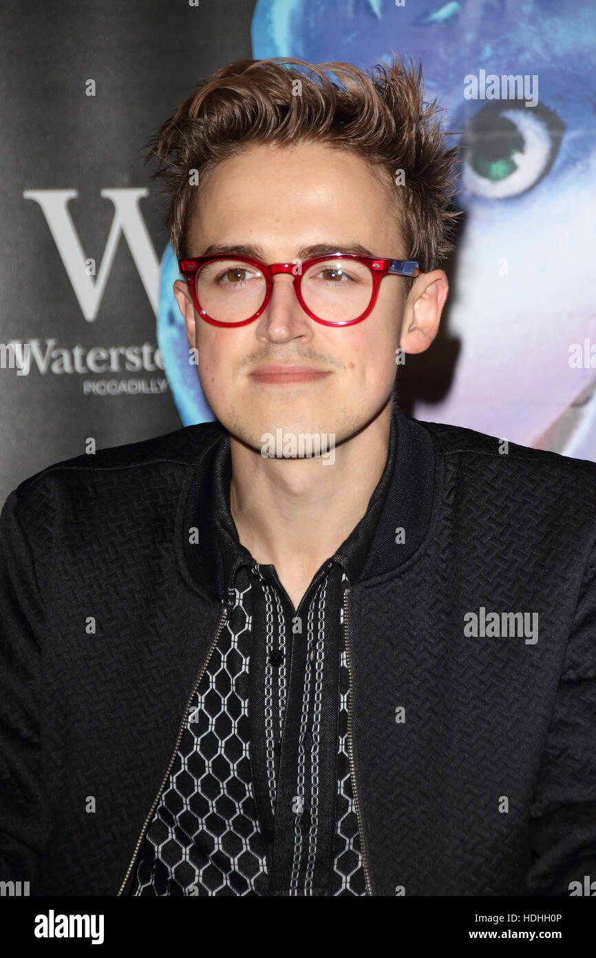 Tom Fletcher of McFly signs copies of his new children's book The