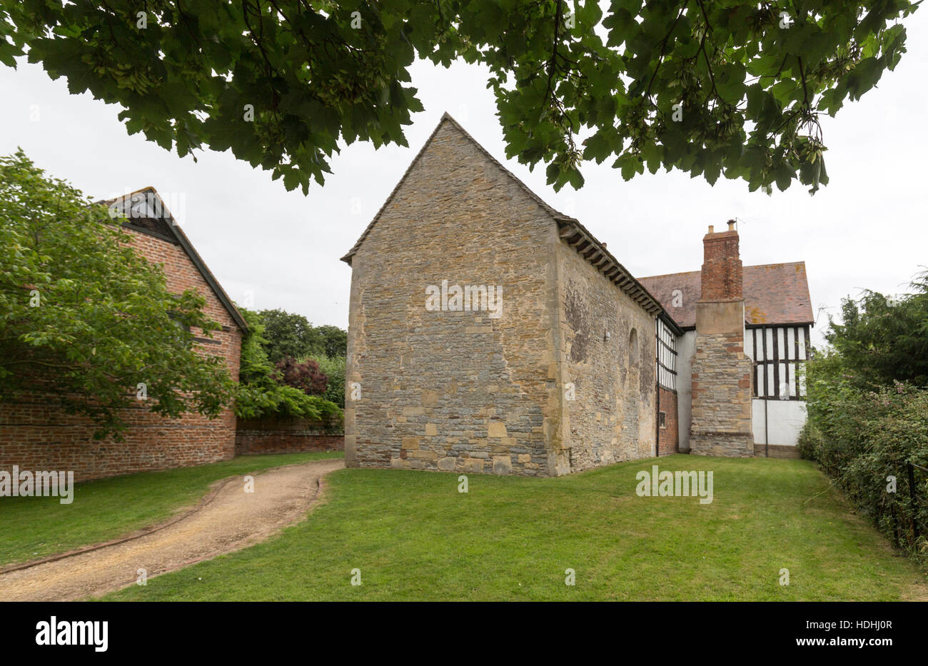 Odda's Chapel, a Saxon church, Deerhurst, Gloucestershire, UK Stock Photo Alamy