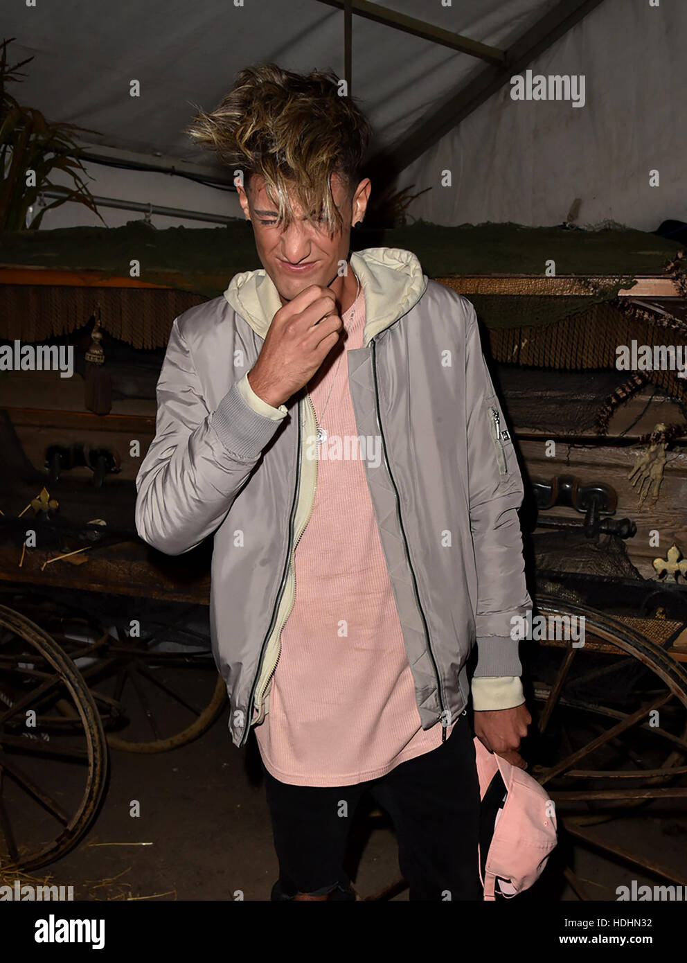 Franklin Lake attending the VIP and press night of Shocktober Fest, at