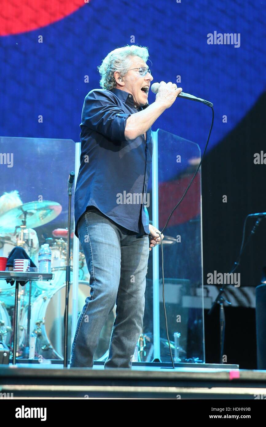 The Who seen performing at Desert Trip festival Weekend One Featuring