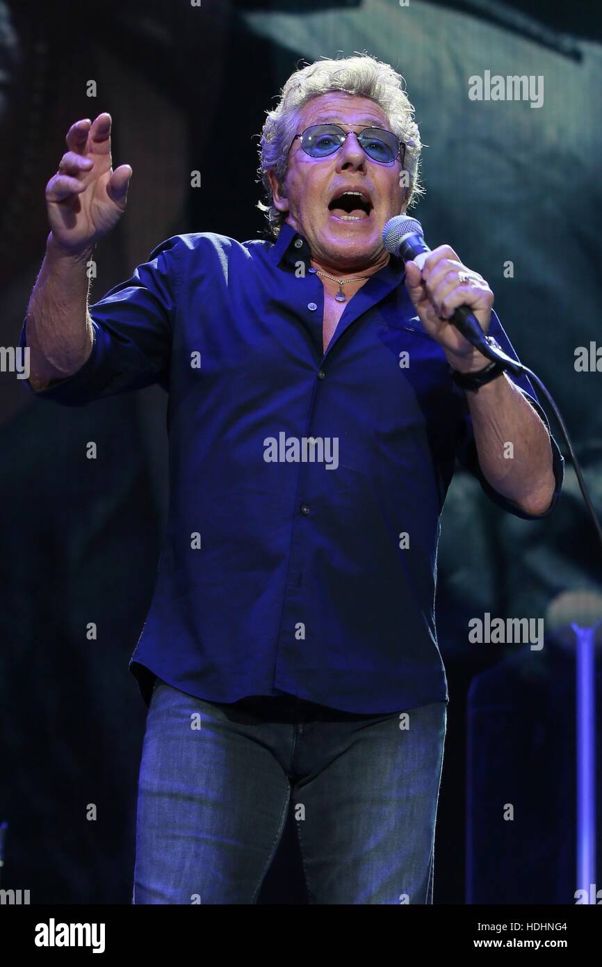 The Who seen performing at Desert Trip festival Weekend One Featuring