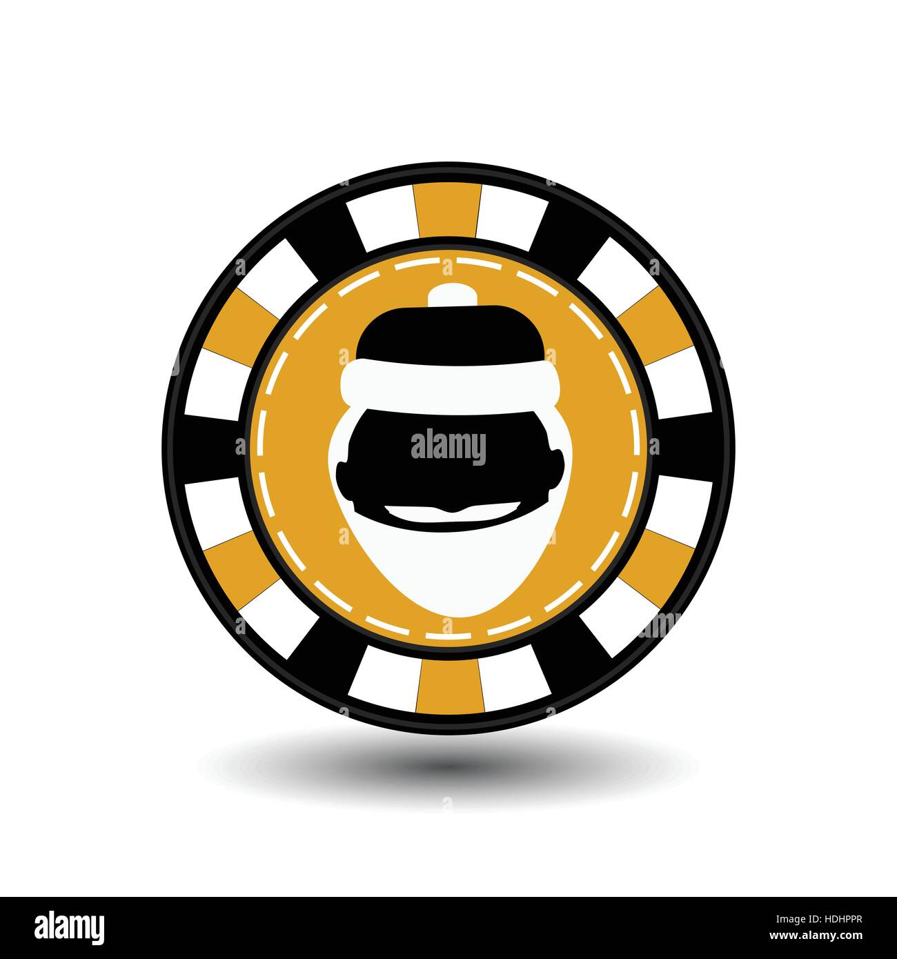 casino chips yellow