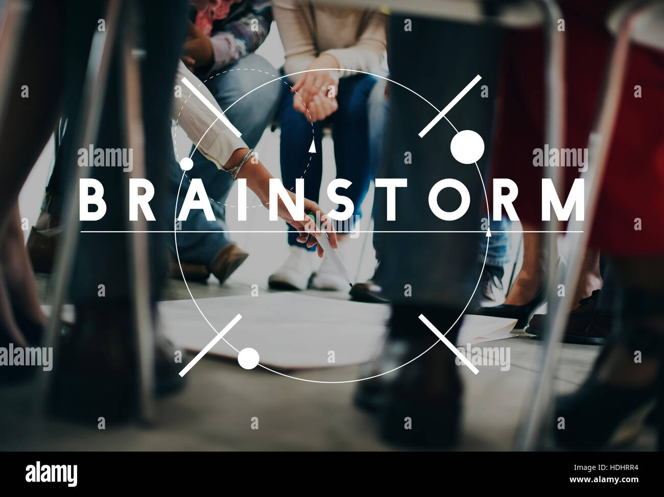 Brainstorming Analysis Think Sharing Ideas Concept Stock Photo - Alamy