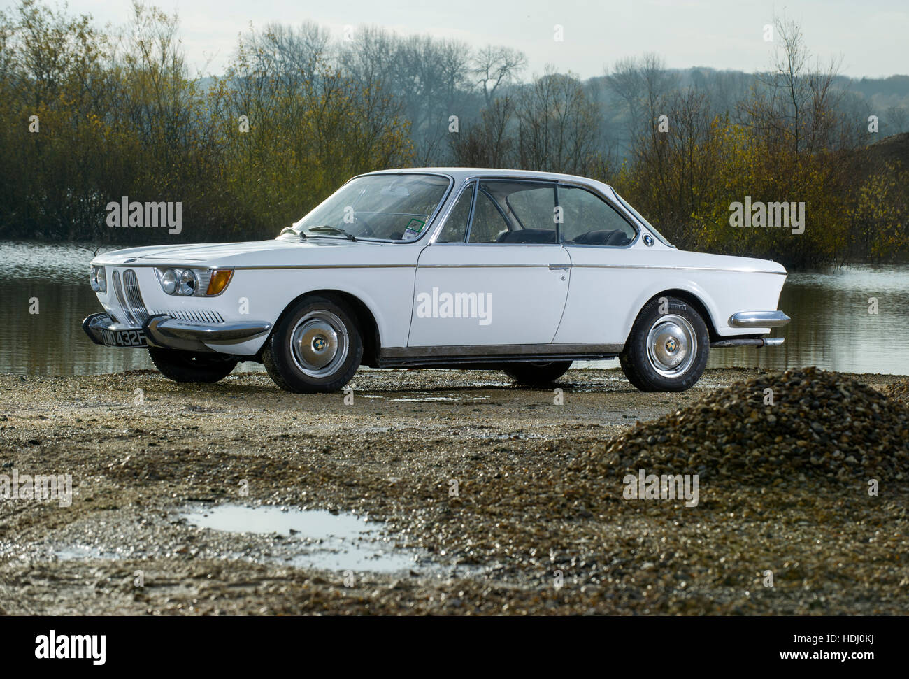 1967 BMW 2000CS luxury sports coupe Stock Photo