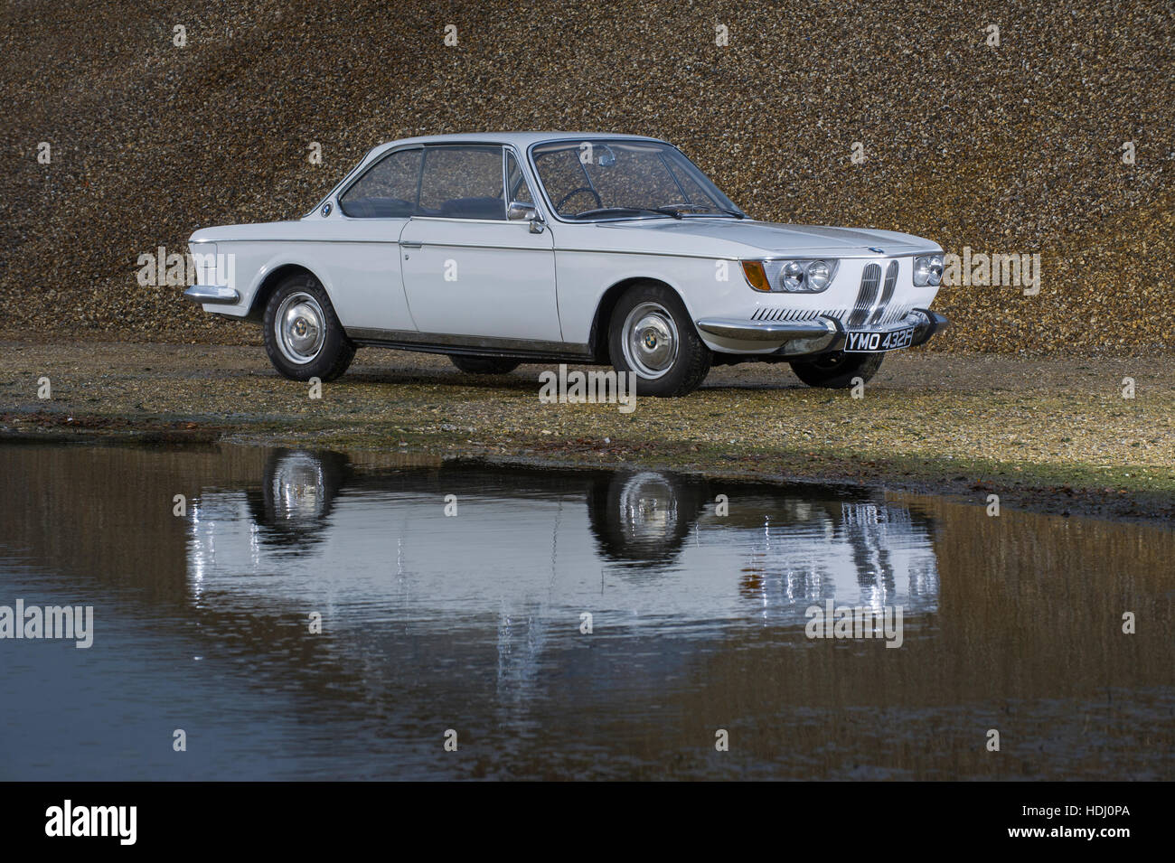 1967 BMW 2000CS luxury sports coupe Stock Photo