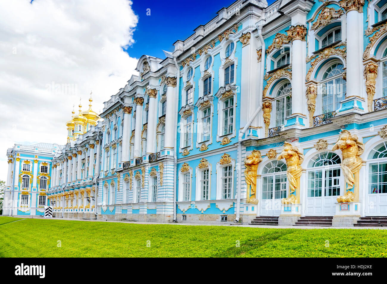 Katherine's Palace hall in Tsarskoe Selo (Pushkin), Russia Stock Photo