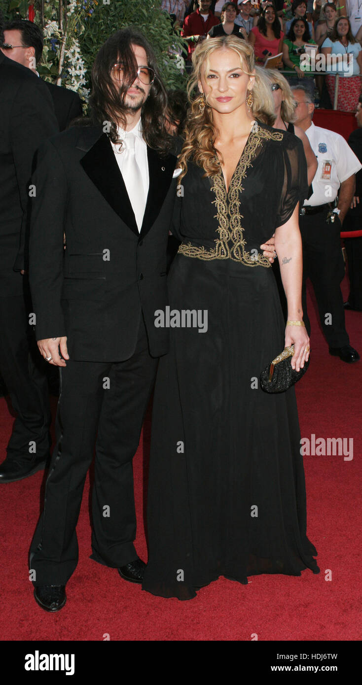 Drea de Matteo and Shooter Jennings at the 56th Annual Emmy Awards  on September 19, 2004 in Los Angeles, California. Photo credit: Francis Specker Stock Photo