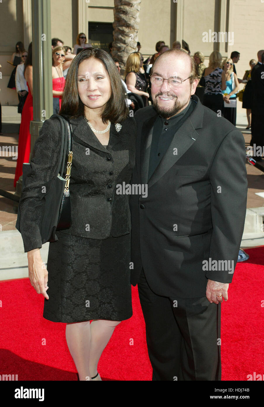 James Lipton and Kedakai Turner at the 2004 Primetime Creative Arts