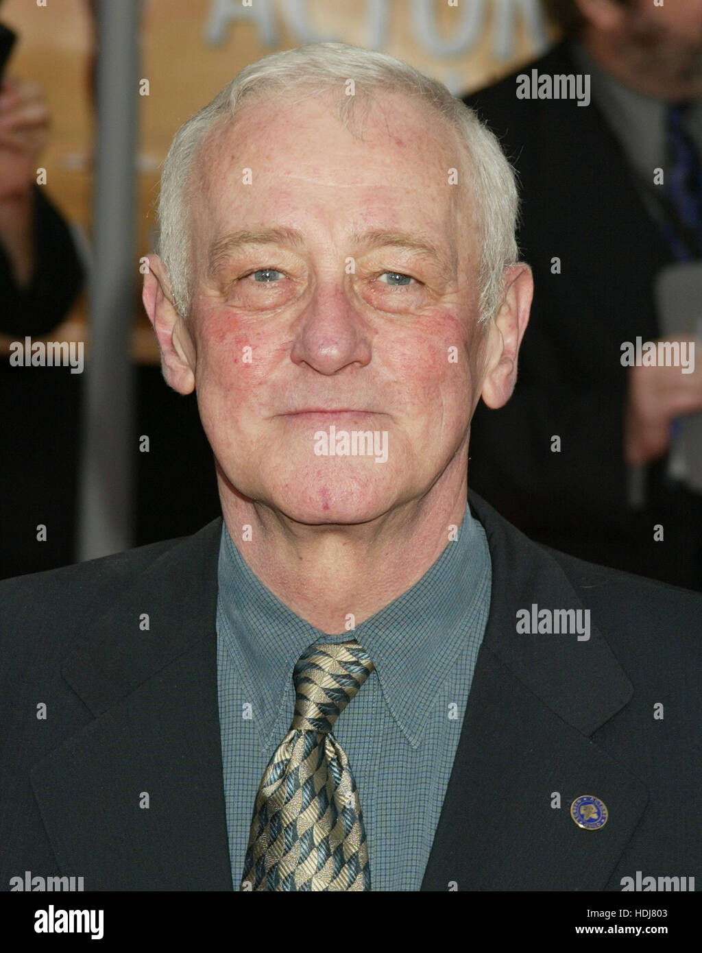 John Mahoney  arrives at the Screen Actors Guild Awards in Los Angeles, California on  February 22, 2004.  Photo credit: Francis Specker Stock Photo