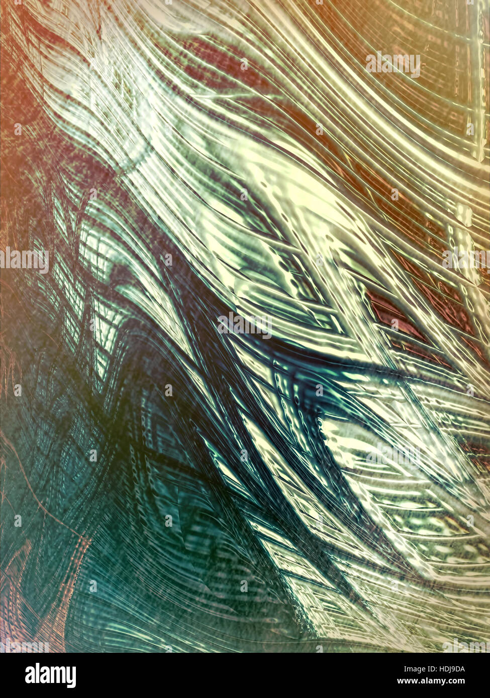 Chaos abstract background - digitally generated image Stock Photo