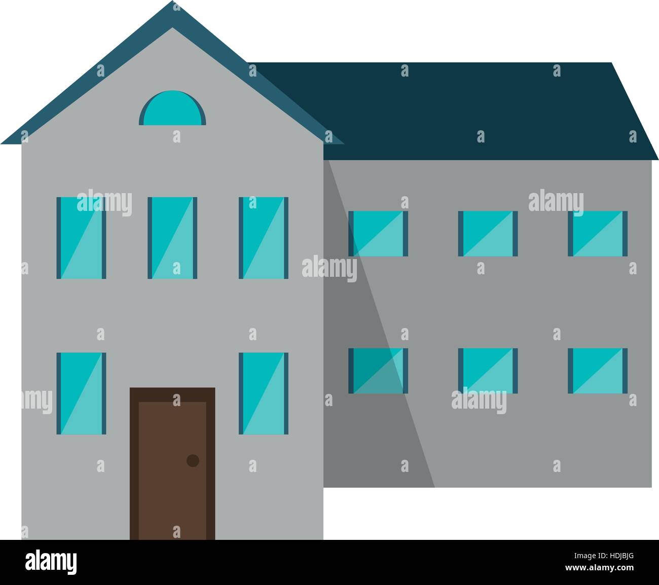 Door windows historic house Stock Vector Images - Alamy