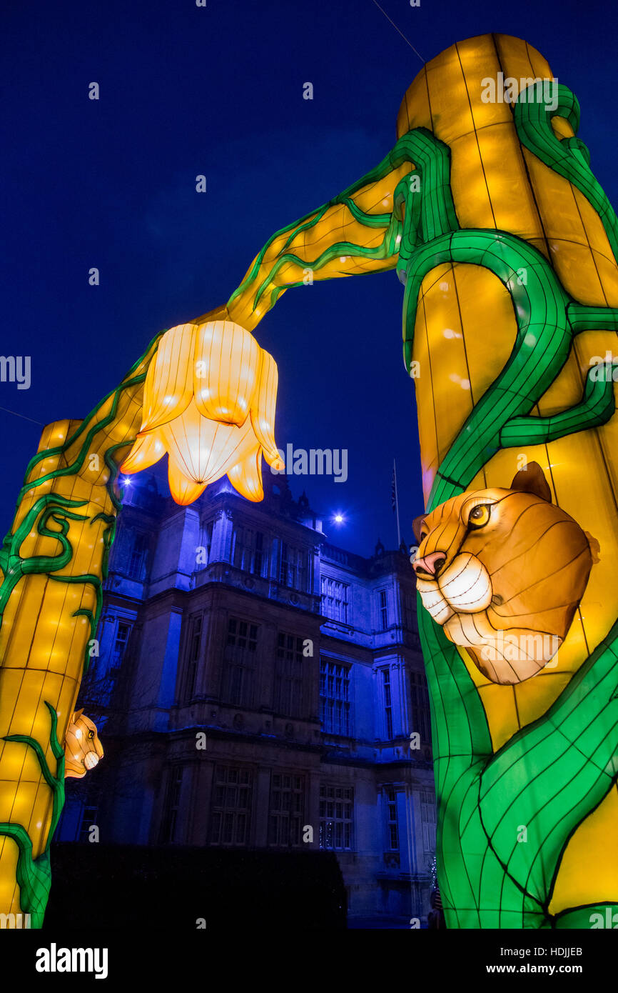 Longleat Festival of Light Stock Photo Alamy