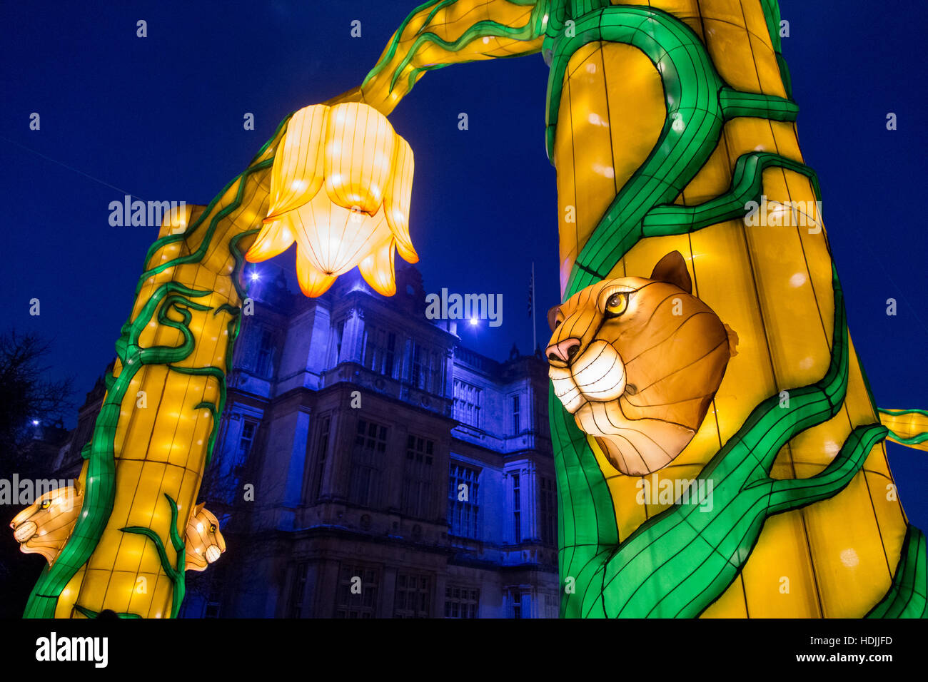 Longleat Festival of Light Stock Photo Alamy