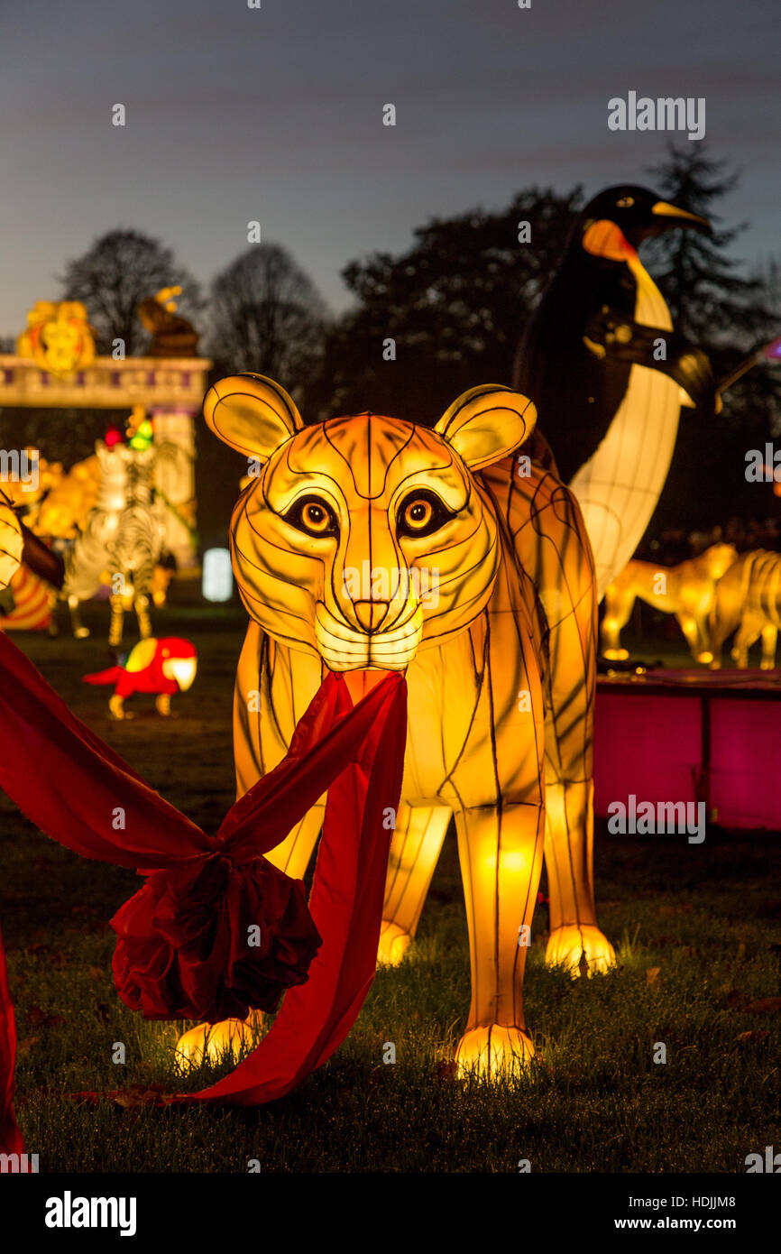 Longleat Festival of Light Stock Photo Alamy
