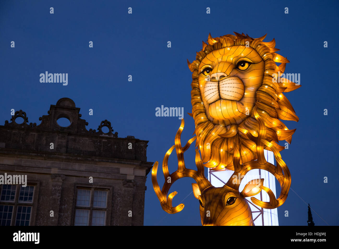 Longleat Festival of Light Stock Photo Alamy