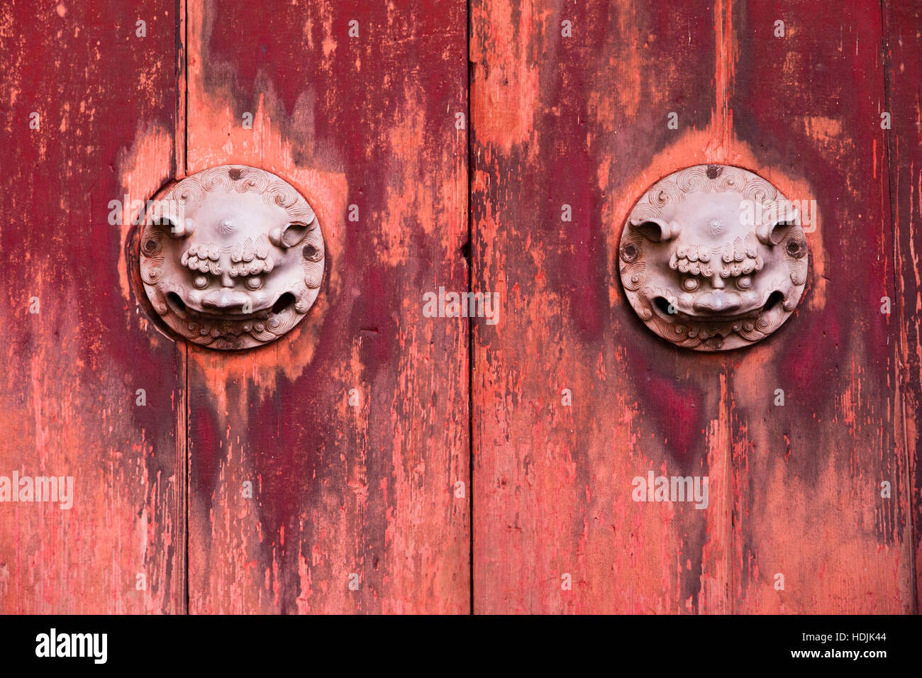 Door ornaments at Sōfukuji temple, Nagasaki Stock Photo Alamy